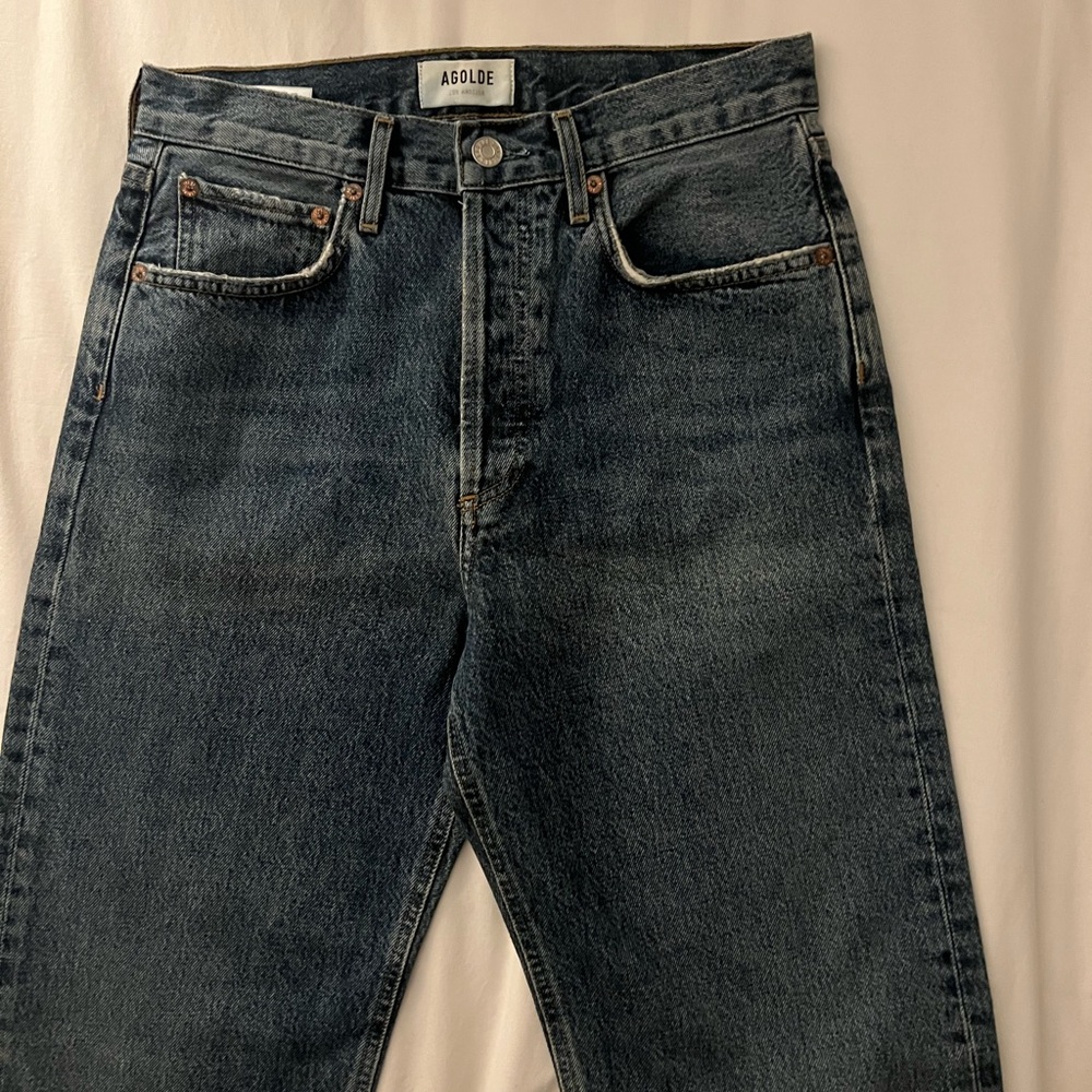NWOT   Agolde High Rise Denim Jeans